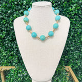 Turquoise Tide Necklace - Sugar Babies Children's Boutique/Meg's Shoppe