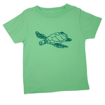 Turtle S/S Shirt - Island Reef Boys Shirts + Polos Mustard & Ketchup
