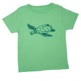 Turtle S/S Shirt - Island Reef Boys Shirts + Polos Mustard & Ketchup