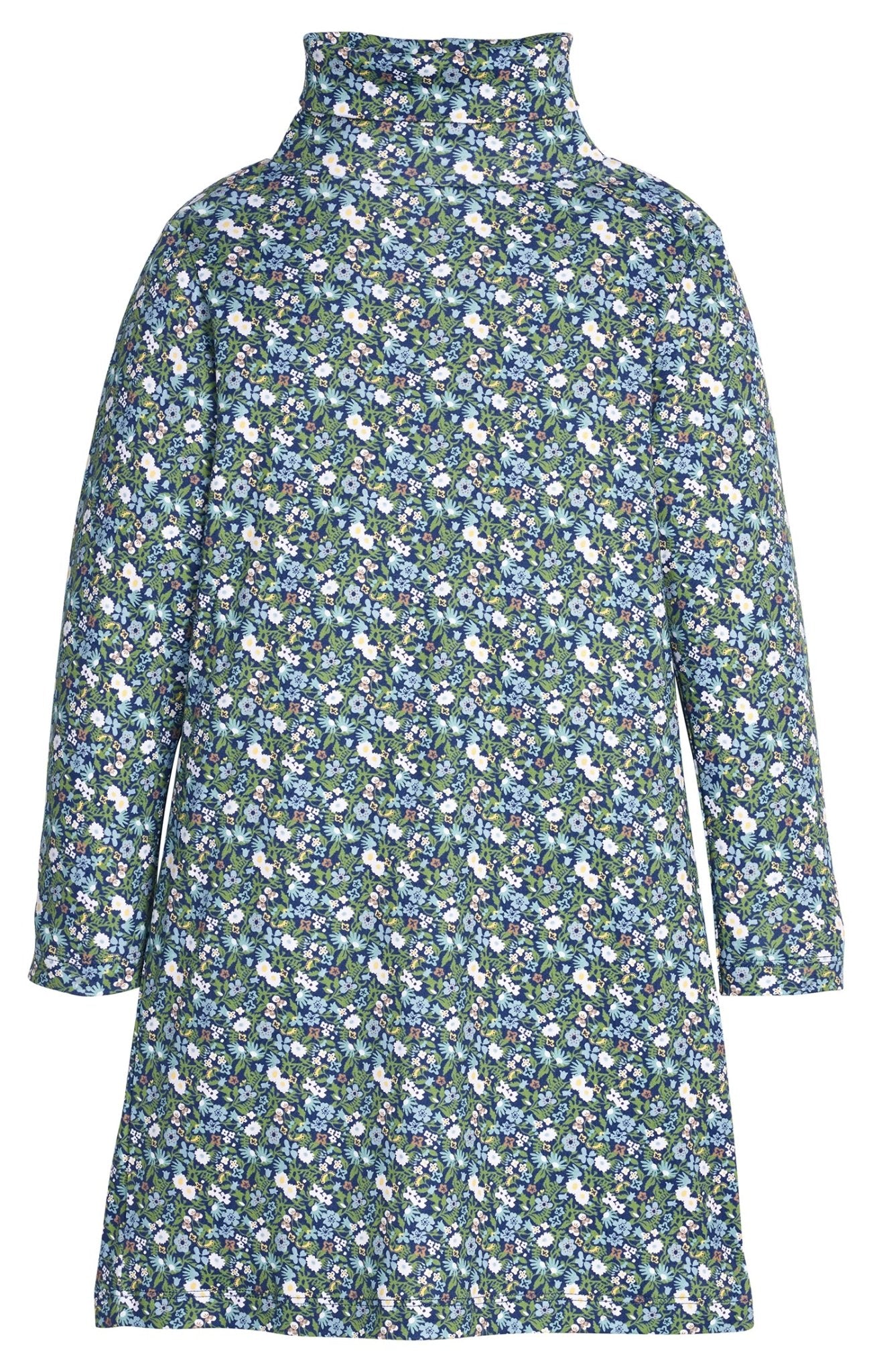 Turtleneck Dress - Winslow Floral - Sugar Babies Children's Boutique/Meg's Shoppe
