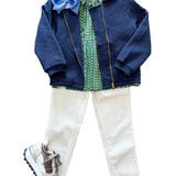 Twiggy Jeans - Ivory Denim Girls Pants + Leggings Bisby