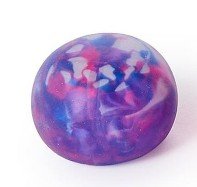 Under Pressure Marbled Stress Ball - Assorted Toys Two's Company Purple