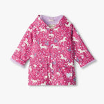 Unicorn Forest Snap Rain Coat Girls Outerwear Hatley