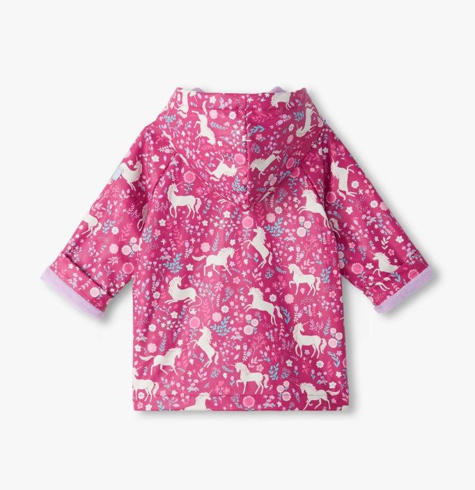 Unicorn Forest Snap Rain Coat Girls Outerwear Hatley