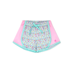 Elise Short - Whimsy Wildflowers Girls Shorts Set Athleisure