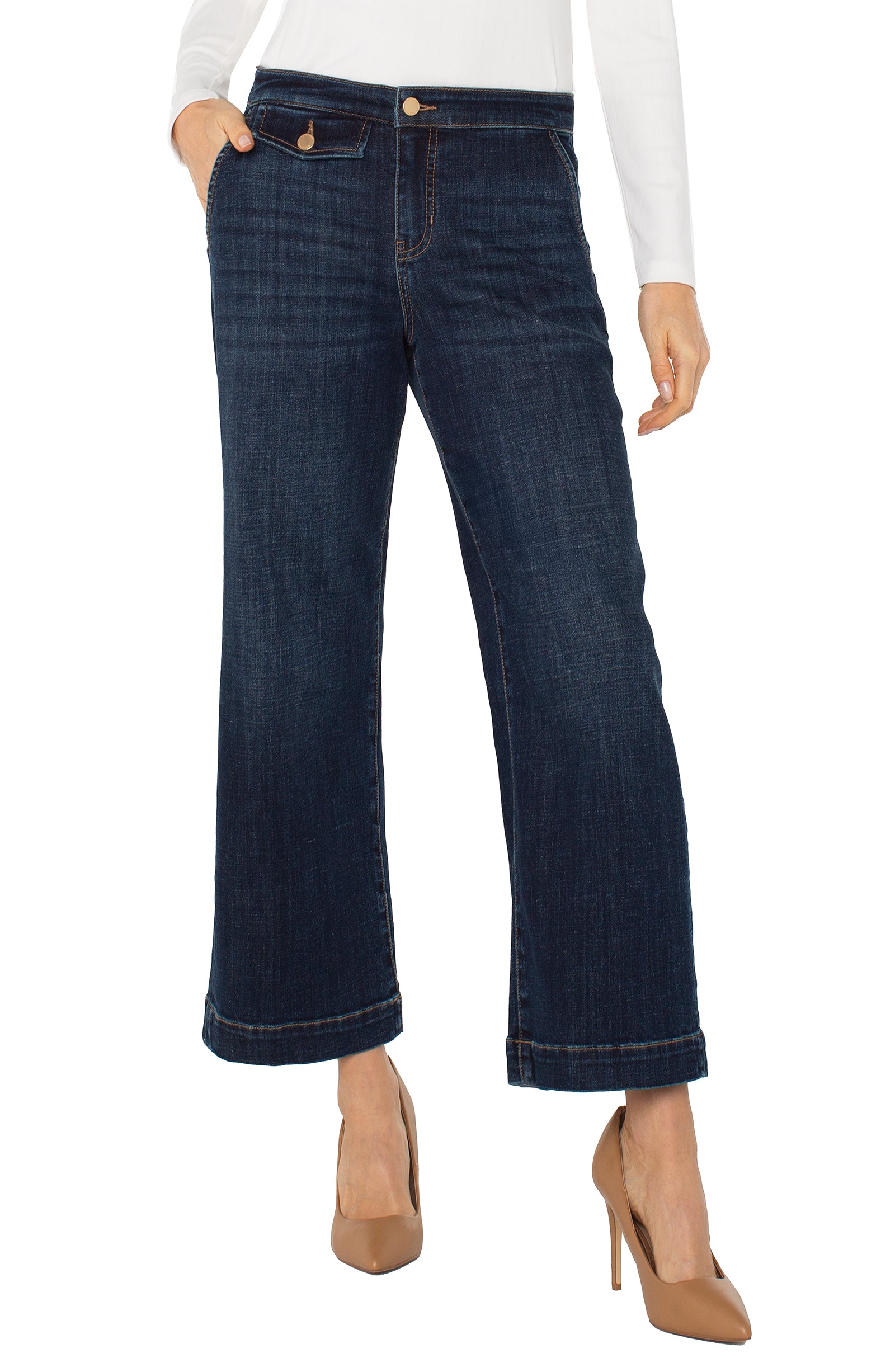Stride Wide Leg / Trouser Details - Albany Jeans Liverpool
