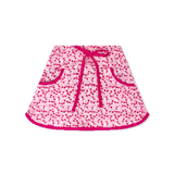 Tiffany Skort - Pink Petals/Totally Turquoise Girls Skirts + Bloomers Set Athleisure