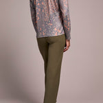 V-Neck Knit Top w/ Side Slits - Turmeric Tops Tribal