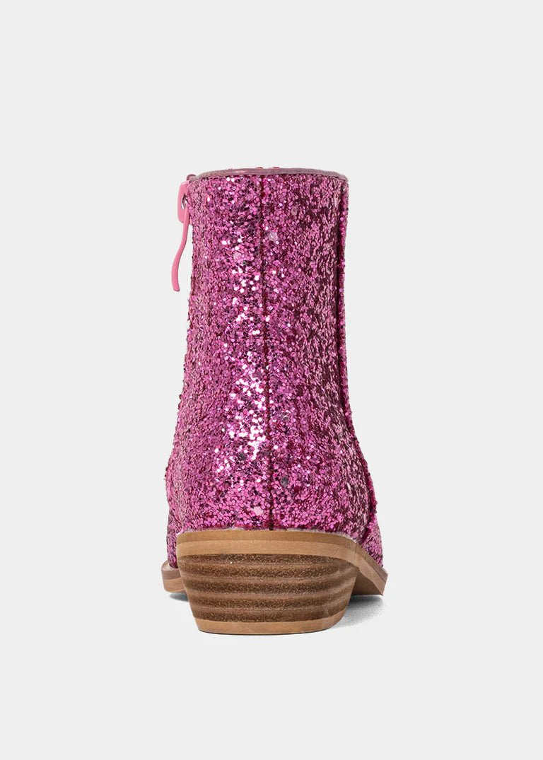 Vanilla Mini- Pink Glitter Girls Shoes Shu Shop