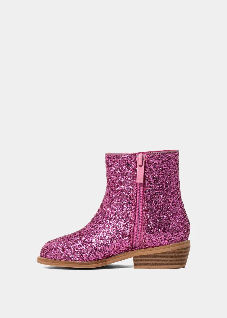 Vanilla Mini- Pink Glitter Girls Shoes Shu Shop