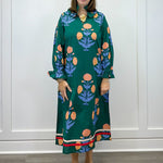 Verdant Garden Dress - Hunter Green Long Dresses Jodifl