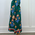 Verdant Garden Dress - Hunter Green Long Dresses Jodifl