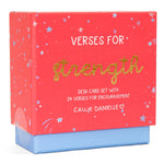 Verses for Strength – Bible Verse Card Set + Display Stand Paper Goods Callie Danielle