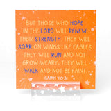 Verses for Strength – Bible Verse Card Set + Display Stand Paper Goods Callie Danielle