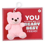 Very Beary Plush Bear - Assorted Seasonal Two's Company Pink