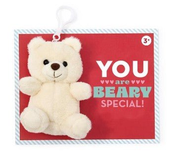 Very Beary Plush Bear - Assorted Seasonal Two's Company Ivory