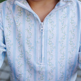Vineyard Blooms 1/4 Zip Pullover Set Girls Sets Trotter Street Kids