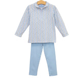 Vineyard Blooms 1/4 Zip Pullover Set Girls Sets Trotter Street Kids