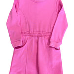 Vivi Sweatshirt Dress - Pink Girls Play Dresses Banana Split