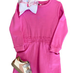 Vivi Sweatshirt Dress - Pink Girls Play Dresses Banana Split