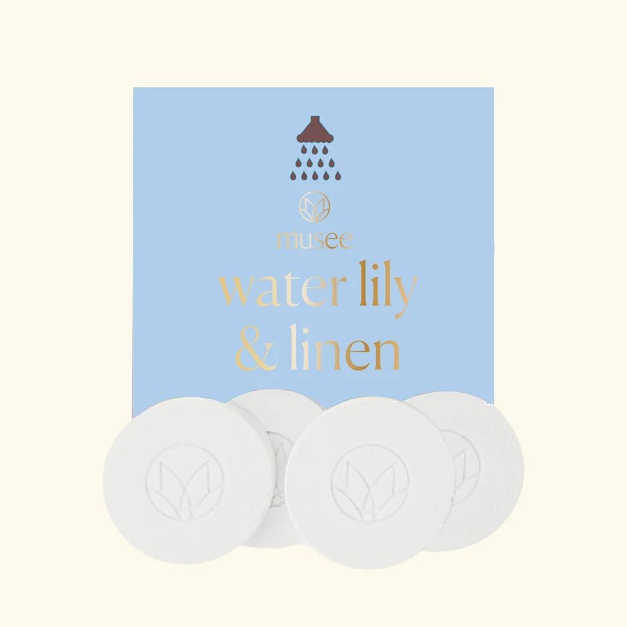 Water Lily & Linen Shower Steamers - Sugar Babies Children's Boutique/Meg's Shoppe