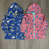 Dino Extinction Zip Up Rain Jacket Boys Outerwear Hatley