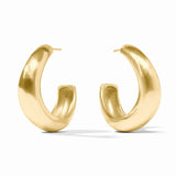 Wave Hoop- Gold -Large Earrings Julie Vos
