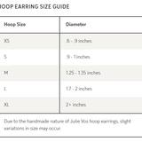 Wave Hoop- Gold - Small Earrings Julie Vos
