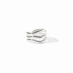 Wave Ring - Silver - One Size Rings Julie Vos