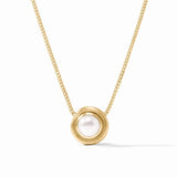 Wave Stone Delicate Necklace - Pearl Necklaces Julie Vos