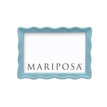 Wavy Aqua 4x6 Frame Home Decor Mariposa