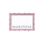 Wavy Pink 4x6 Frame Home Decor Mariposa