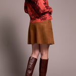 Wear 2 Ways Jacquard Sweater - Coral Blaze Outerwear Tribal