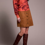Wear 2 Ways Jacquard Sweater - Coral Blaze Outerwear Tribal