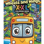 Wheels & Wings XXL Coloring Book Kids Misc Accessories Nova Toys