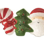 Whimsy Christmas Triple Server Home Decor Mudpie