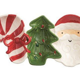Whimsy Christmas Triple Server Home Decor Mudpie