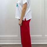 White Americana Sparkle Top Tops Mudpie