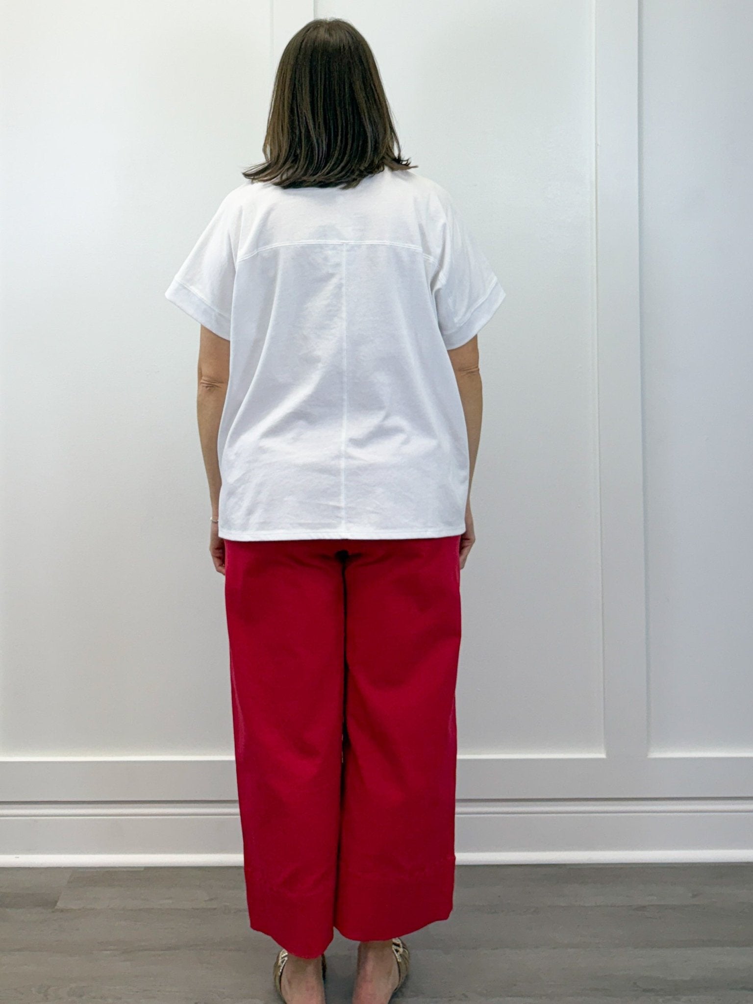 White Americana Sparkle Top Tops Mudpie
