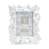 White Butterfly 5x7 Photo Frame Home Decor Two's Company
