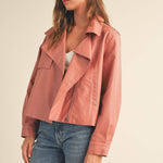 Wild Rose Moto Jacket Outerwear &MERCI