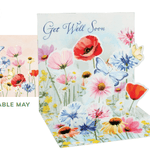 Wildflower Meadow Greeting Card Paper Goods Up With Paper