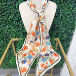 Wildflower Whisper Satin Scarf - Sugar Babies Children's Boutique/Meg's Shoppe