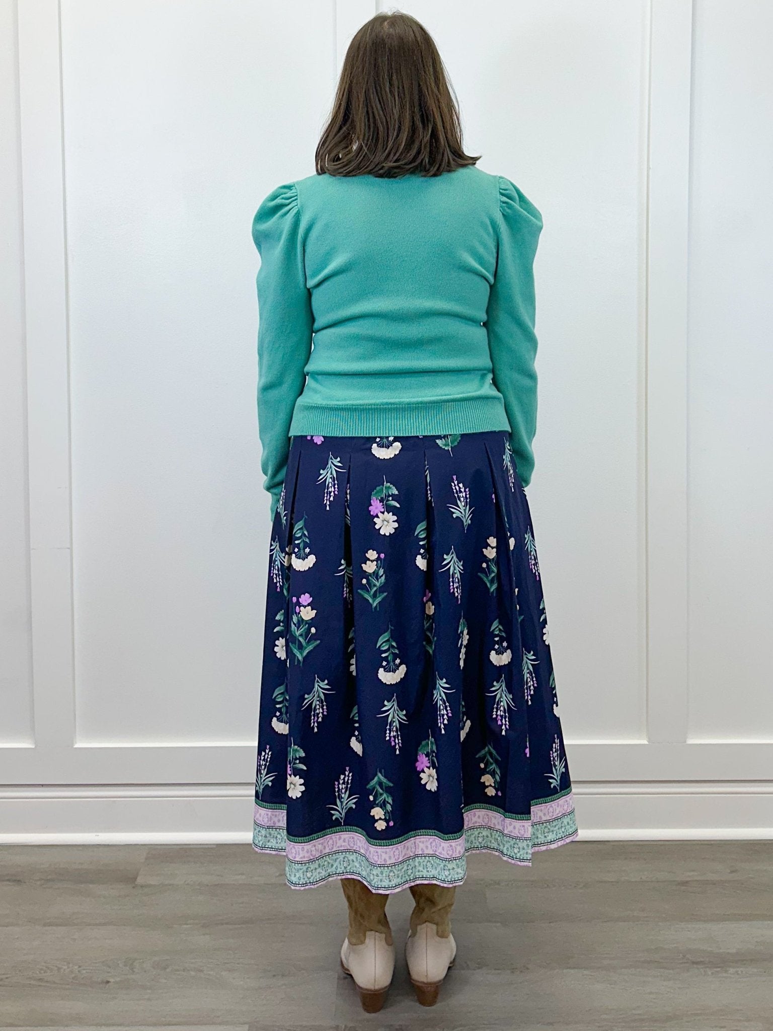Willow Walk Skirt - Midnight Mix Skirts Umgee