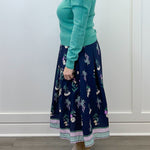 Willow Walk Skirt - Midnight Mix Skirts Umgee