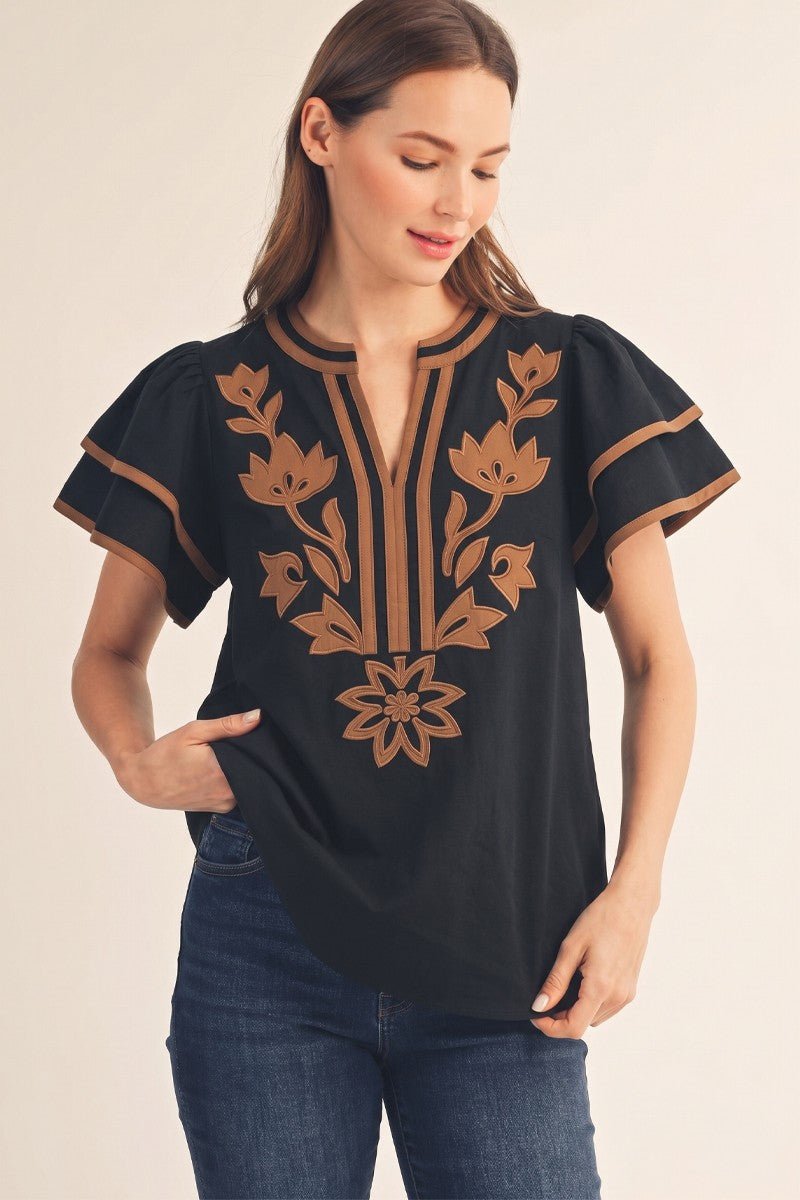 Willow & Walnut Top Tops Jodifl