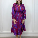 Willowvine Midi Dress - Burgundy Long Dresses Umgee