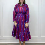 Willowvine Midi Dress - Burgundy Long Dresses Umgee