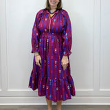 Willowvine Midi Dress - Burgundy Long Dresses Umgee