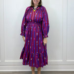 Willowvine Midi Dress - Burgundy Long Dresses Umgee
